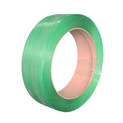 China 2-9MM Suitable Stock Thickness Customized Biodegradable Green Pet Strap Band for sale