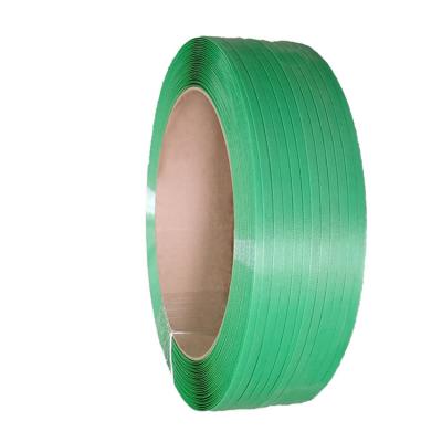 China Thickness of 2-9MM factory direct sale accept custom polyester plastic packaging pet strap band in roll for sale