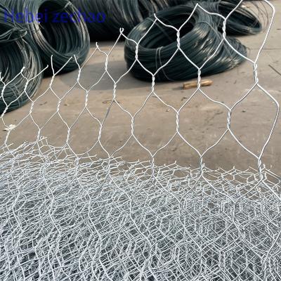 China Stone Gabion Supplier 80*100mm Cage Retaining Wall Gabion Basket Mesh China for sale