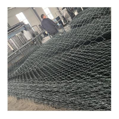 China Gabion Boxes Galvanized Welded Gabion Basket Wall Hook Connection Welded Gabion Box for sale