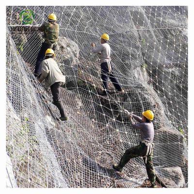 China Plain Weave Anping Factory Price Rope Taking Active SNS Slope Protection and Safety Netting System For Fence Rock Barriers for sale