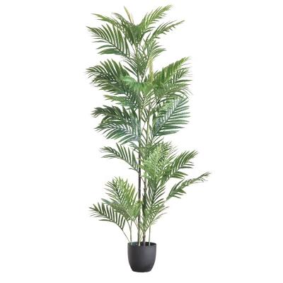 China Home Artificial Plant Decoration Hot Sale Minimalist Artificial Palm Trees Chrysalidocarpus Lutescens H. Wendl. for sale