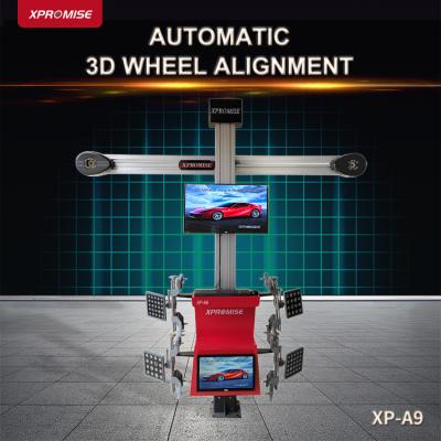 중국 3D 자동차 휠 얼라인먼트 기계 자동 HD 카메라 3D 휠 얼라이너 판매용