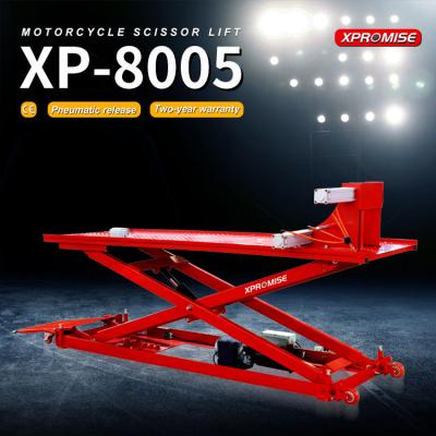 China Workshop Small Scissor Lift Equipment 500kg 0.6 - 0.8Мра Hydraulic Car Lift for sale