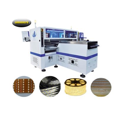 China High speed linear led machine 500000CPH lights smt pick place machine T9-2S for sale