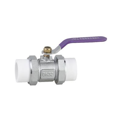 China General Plastic Water Ppr Pipe Fittings Ppr Union Ball Valve Fittings for sale