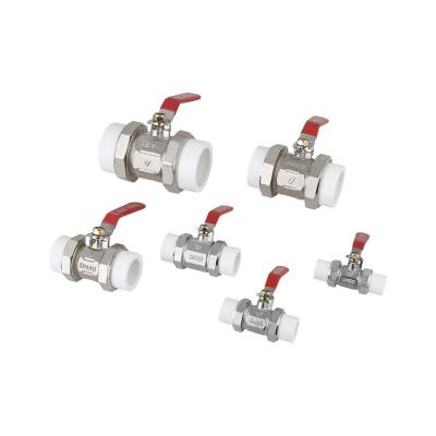 China General Zhejiang factory high quality ppr brass ball valve for sale