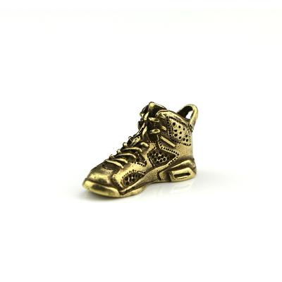 China New Arrived CLASSIC Key Chain Antique Bronze Jewelry Necklace 3D Sports Shoes Charm Pendant Jewelry for sale