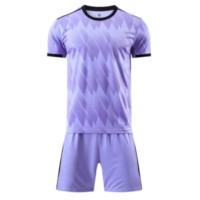 China Sets Custom Sublimated Soccer jersey Designs Short Set Quick Dry Sport Suit For Men Outdoor Training Soccer Uniform football jersey for sale