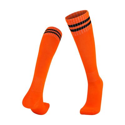 China Breathable wholesale Fashion anti slip football socks mens sport long football socks football grip socks for sale