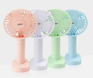 China Customize Plastic Electronic Products , 80mah battery Portable Mini Handheld Fan 170G for sale