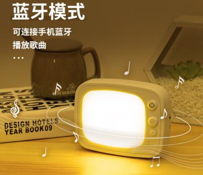 China 1250mAh de Lichte Lamp van de tafelbladnacht, Lamp van het de Muziekbureau van Bluetooth de Audio4w Te koop