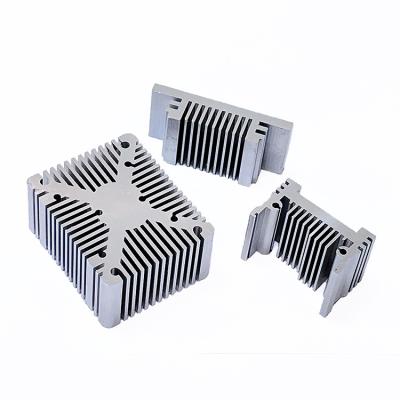 China Aluminum OEM Customized Precision CNC Machining Aluminum Heatsink Service Oriented Bulb LED Lighting Radiator Heatsink Square for sale