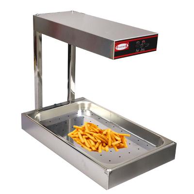 China Hotels Commercial Heat Insulation Cabinet Food Warmer Potato Chips Warmer Counter for sale