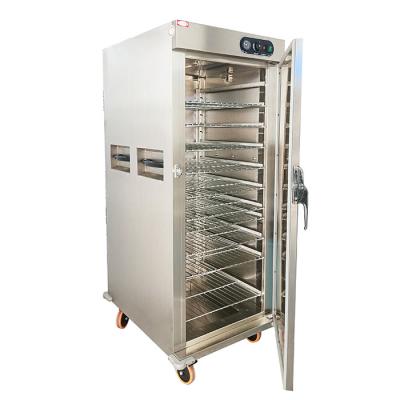 China Restaruant Banquet Hotel Equipment Stainless Steel Food Cart Banquet Warmer Cabinet Warmer with 11 Layers for sale