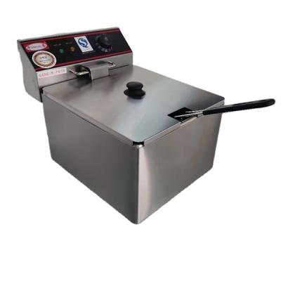 China Fry Food Machine 11L Commercial Electric Portable Hot Dog Chicken Fried Deep Fryer With Stainless Steel Material for sale