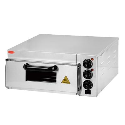 China Easy Clean High Quality Stainless Steel Commercial Cake Bakery Two Tray Electric Oven Pizza Baking Oven for sale