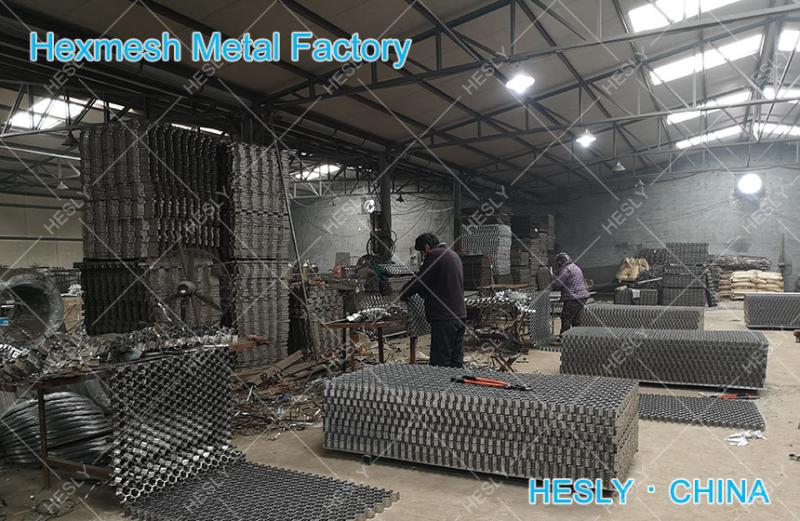 Verified China supplier - HESLY HexMesh & Anchor Factory - a brand of Hesly Metal Mesh Group Limited