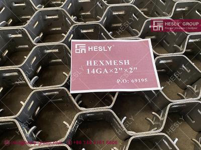 China 253MA Hexmetal for Duct Linings | H19mm | 2.0mm thickness | 50mm hole | HESLY Brand, CHINA for sale