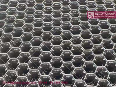 China Stainless Steel 304 grade hex mesh for cement refractory lining | 46mm hexagonal hole | 1