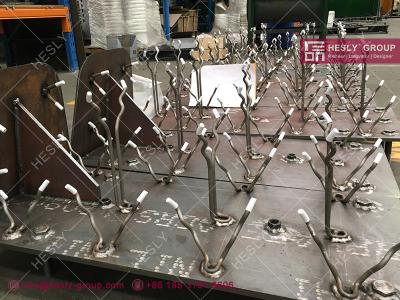 China Bull Horn Anchors, Armour-Anchors Refractory,Weld Refractory Studs for sale