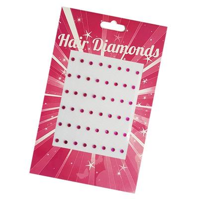 China Beauty Hair Salon Hair Diamond Hair Decal Hair Ornament Shining Beautiful Safe Disposable During Party for sale