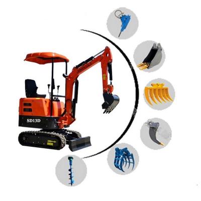 China Building Material Stores CE ISO CERTIFIED 1.2 TON GARDEN EXCAVATOR WITH BOOM SWING FOR SALE 1200KG MINI EXCAVATORS for sale