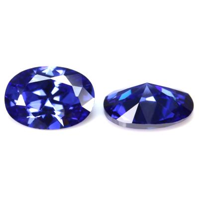 China Beautiful Color Game Or Fire Oval Cut Loose Colorful CZ Zircon Gemstones Loose Stones With Multi Colors For Jewelry Making for sale