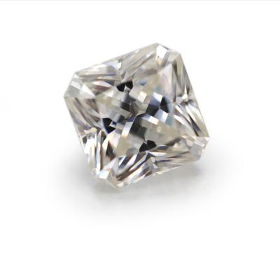 China Color Play Or Fire Moissanite Diamond Loose Asscher Cut D Color VVS For Jewelry Making White Stone Types for sale