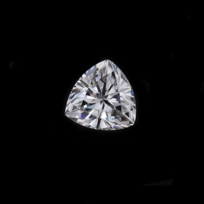 China Color set or whole fire sell trillion good quality DEF cut color VVS moissanite white diamond for jewelry premium for sale