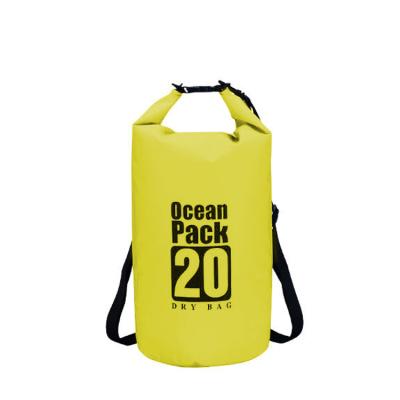 China Travel Fashion Lightweight Waterproof Drawstring Bag Marine Dry Bag for sale