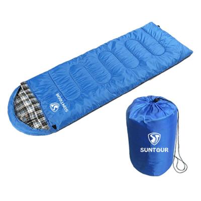 China Suntour Ultralight Portable 3 Season Camping Wrap Down Compact Cotton Sleeping Bag For Hiking And Backpacking for sale