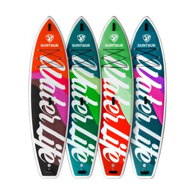 China Durable And Folding Rubber Surfboard Longboard OEM Wholesale Non-jumping Water Sports Dinghy For Sale for sale