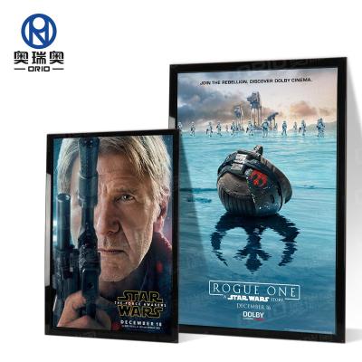 China Waterproof Advertising Sign Display Frame Board Flash Frame Poster for sale