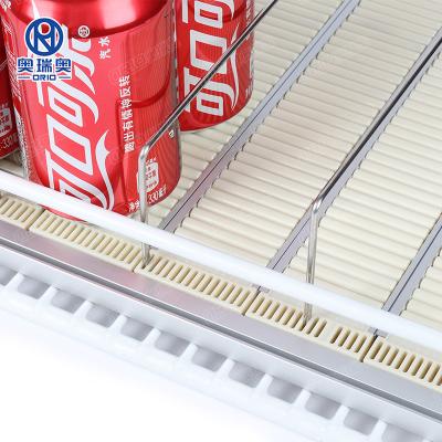 China Freezer or Shelf Roller Track for Sliding Shelf System Roller Pusher Shelf Gravity Shelf Roller for sale