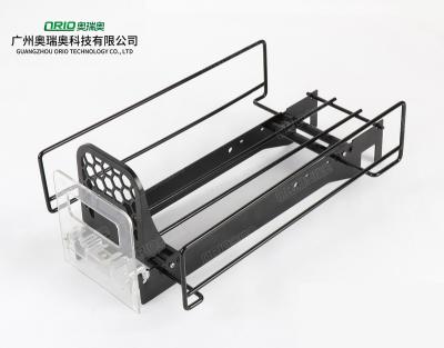 China Display Lifter Supermarket Package Product And Drink Bottle Shelf / Metal Shelf Lifter Single Lane System for sale