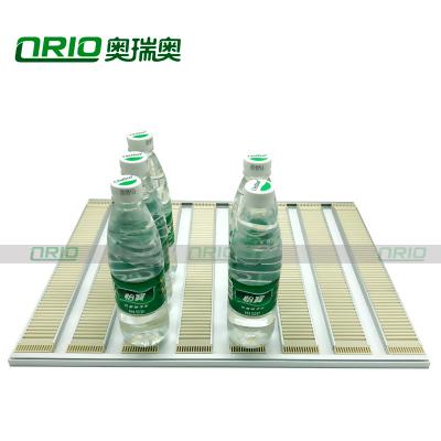 China High Quality Double Sided Gravity Auto-Front Roller Shelf For Used Refrigerating Equipment for sale