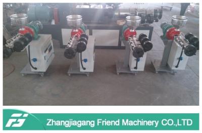 China Advanced Design Mini Plastic Extruder , Small Plastic Extrusion Machine for sale