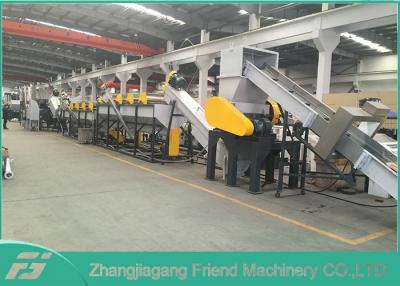 China 37kw Plastic Recycling Washing Machine , Plastic Bag Recycling Machine for sale