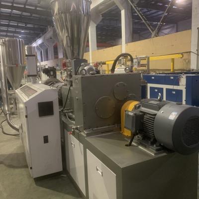 China Pneumatic Conversion  Customized PVC Pelletizing Line Double Screw for sale