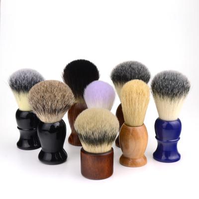 China Durable Shaving Brush For Hot Sale Cheap Men's Makeup Brush Men's Shaving Shaving Brush 8pcs Shaving Brush Set for sale