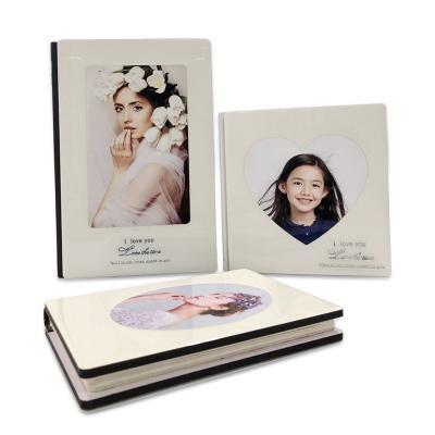 China New Arrival Hot Selling Sublimation PVC Freesub Mask Crystal Cover Photo Albums Aluminum Printed Wedding Photo Albums for sale