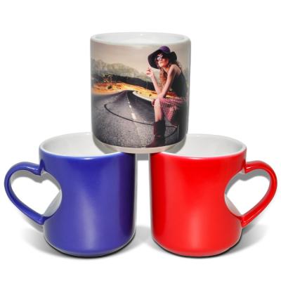 China Viable Sublimation Color Change Sunmeta Magic Mug SKB-05 for sale