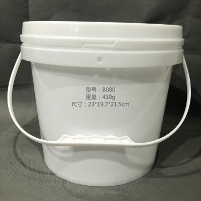 China 8L Multifunctional High Quality Plastic Water / Fishing Bucket / Other With Handle B080 for sale