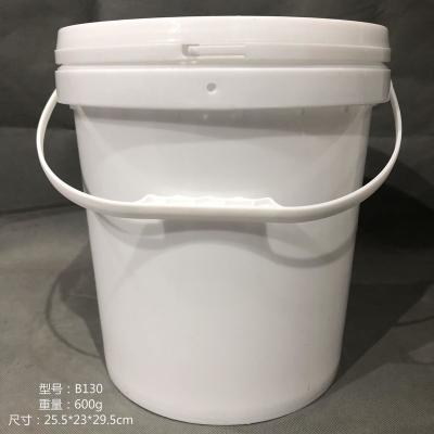 China Paint B130 13L PP/HDPE Multifunctional Plastic Bucket With Handle for sale