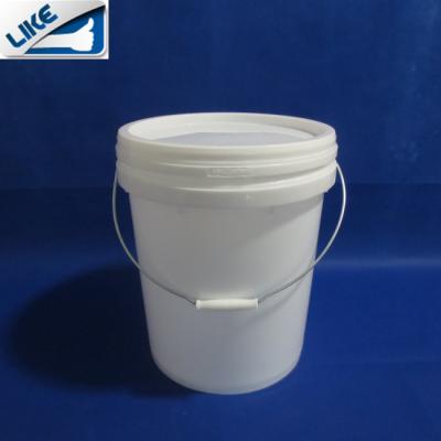 China Paint Multi Color Plastic Bucket PP Round Plastic Paint Bucket B230 for sale