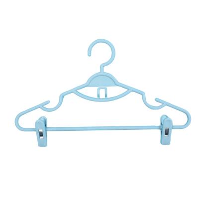 China Behind Doors/On Walls Space Saving High Quality Multi-Layer Hanging Multicolor Anti-Slip Plastic Hangers for sale