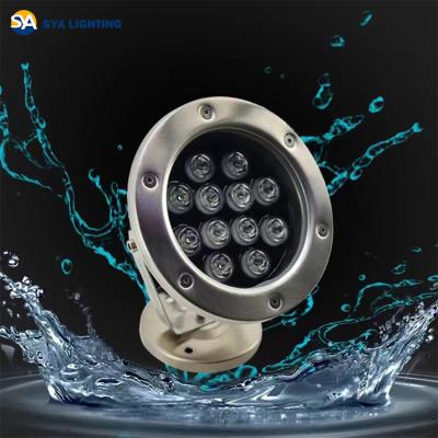 China LANDSCAPE SYA-402 DMX512 rgb/RGBW 36W/18W DC12V/24V waterproof IP68 led spot underwater light for sale