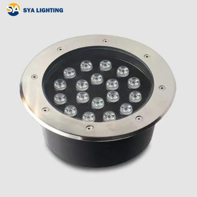 China SYA-304 LANDSCAPE new design outdoor led inground uplighter DC24V light underground light for sale