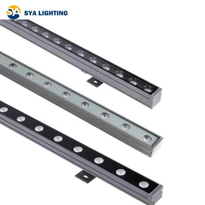 China SYA-802 LANDSCAPE Facade Spotlight Outdoor Lighting Ip65 24w 18w Led Linear Wall Washer Light for sale